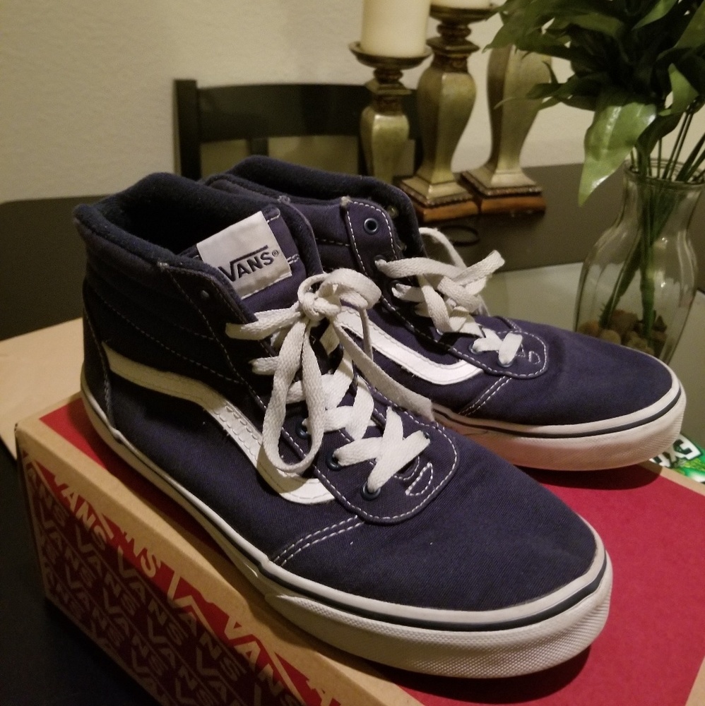 Navy Blue Vans